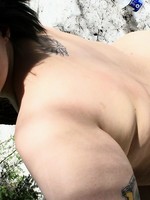 bbw milla monroe in the snow